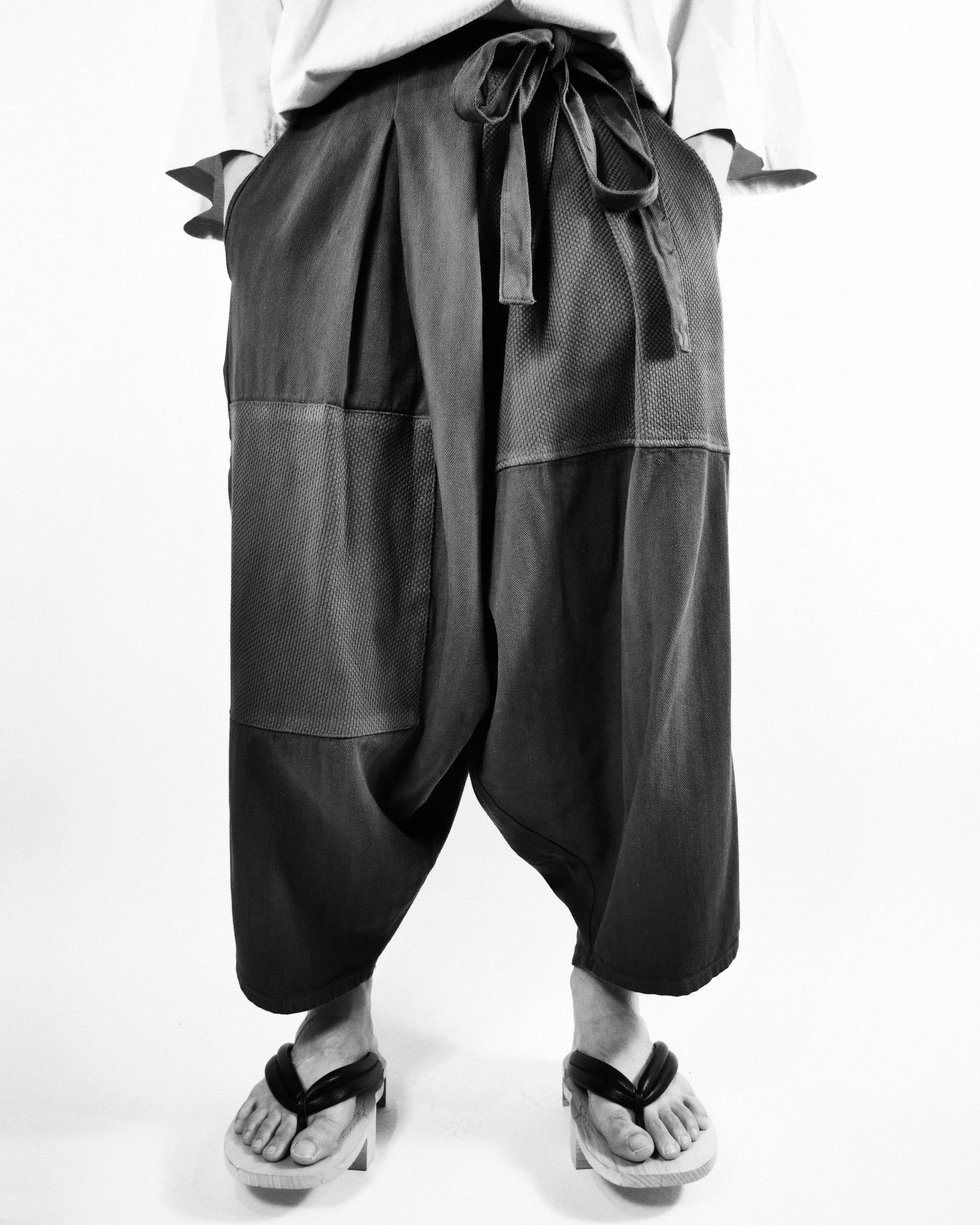 【BAON】Zenkiko Basic Wide Cotton Pants ZENHIKI - BRICK | Prospective Flow | Japanese Fashion for